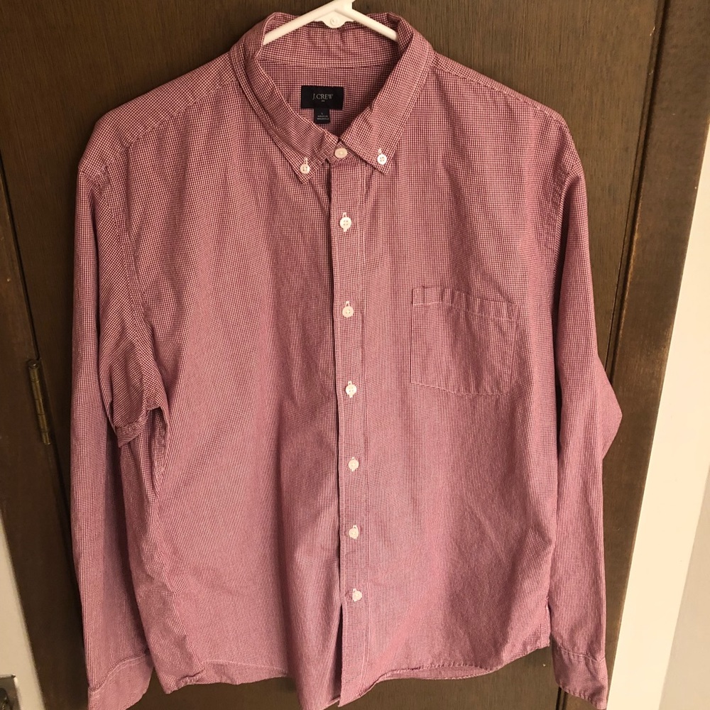 Jcrew Gingham button done shirt